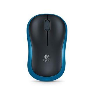 Ratón Inalámbrico Logitech M185 Azul (5099206028838)
