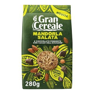 Grancereale Mandorla Salata e Fondente 280g