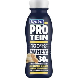 Proteína plátano-cacahuete KAIKU, botella 330 ml (26749168)