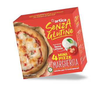 4 Mini pizze Senza Glutine 320G Artica