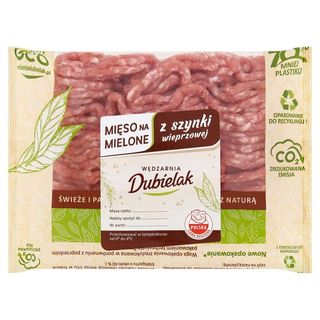 Wędzarnia Dubielak Mięso na mielone z szynki wieprzowej 400 g
