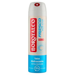 Borotalco Uomo Fresco Non-Stop Profumo di Legni Oceanici Deodorante Spray 150 ml