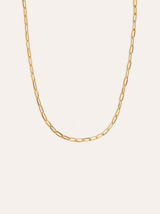 Collar Chic Acero Baño Oro 55