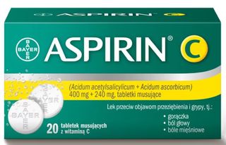 Aspirin C 400 mg + 240 mg 20 tabletek