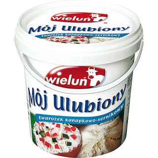 Wieluń Mój Ulubiony Twarożek kanapkowo-sernikowy 1 kg
