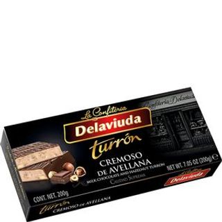 DELAVIUDA Turrón Cremoso De Avellana 200 G