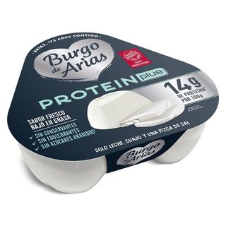 Queso Fresco Protein Plus Burgo De Arias Tarrina 3 X 70 Gr.