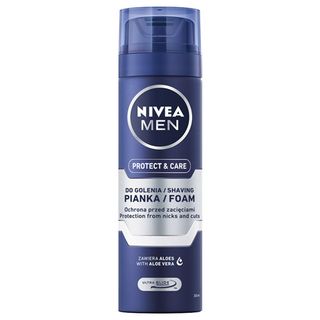 Nivea Men Pianka do golenia Protect & Care, 200 ml