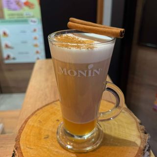 Monin Pear Latte with Cinnamon, 1 Pack