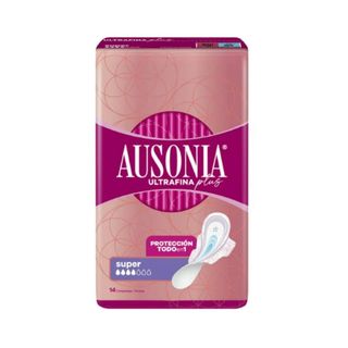 AUSONIA Compresa Ultrafina Super Con Alas 14 Unidades (292678)