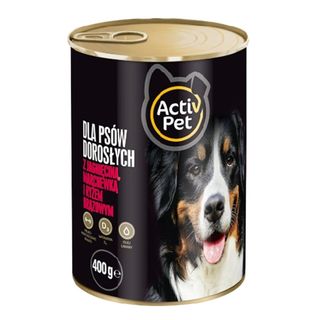 Activ Pet Karma dla psa z jagnięciną, marchewką i ryżem brązowym, 400 g