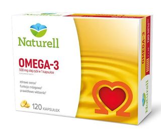 Naturell Omega-3 500 mg 120 kapsułek 