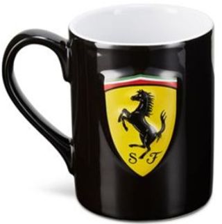 SCUDETTO SHIELD MUG BLACK 310ML
