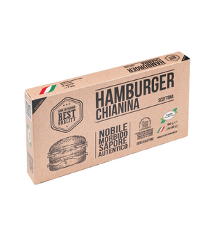 4 Hamburger di Chianina IGP 400G Centro carne