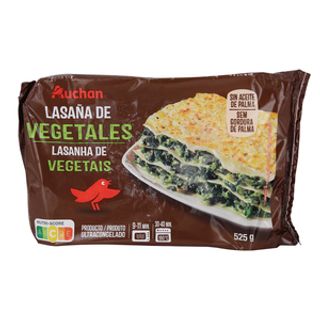 Lasaña Vegetal Auchan 525G