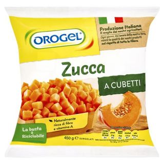 Orogel Zucca a Cubetti Surgelati 450 g