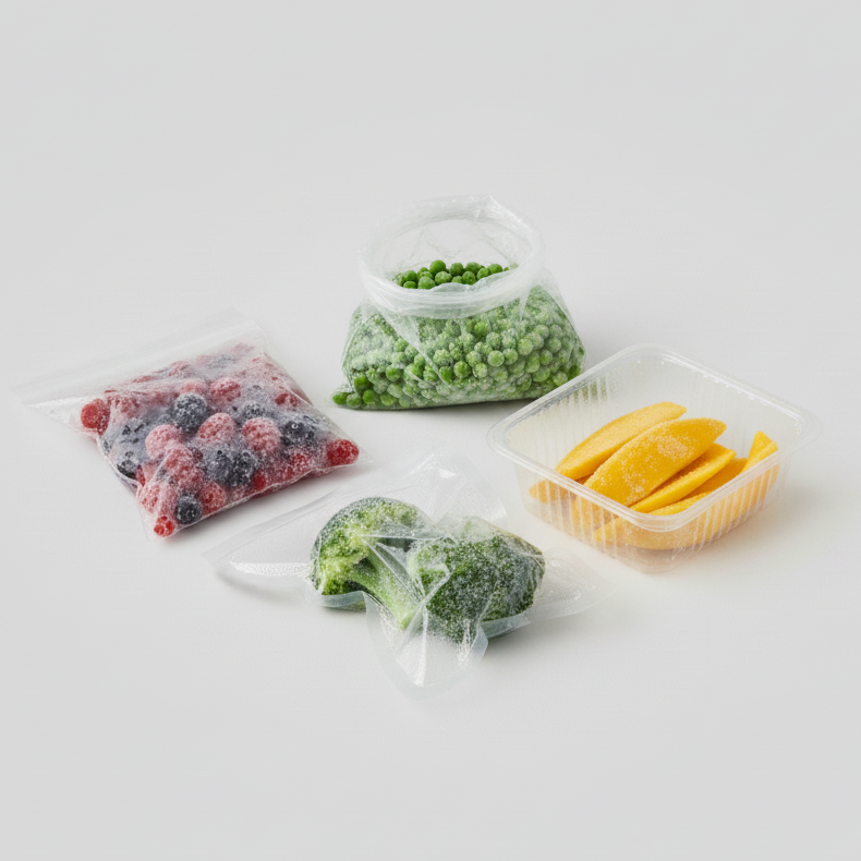 Frutta e verdura surgelate