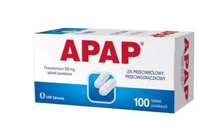 Apap 500 mg 100 tabletek