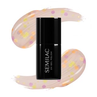 Semilac Lakier hybrydowy UV Hybrid, 930 Sunny Dots