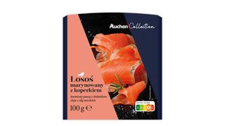 Auchan Collection - Łosoś marynowany z koperkiem - 100 g