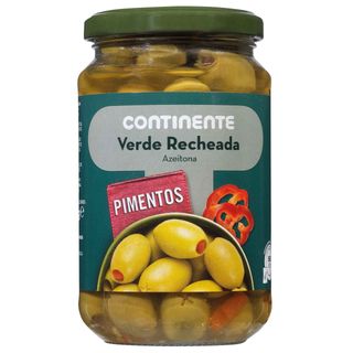Azeitona Verde com Pimento Continente (emb. 200 gr)