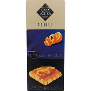 ECEIZA Turrón De Yema Con Naranja 300 G
