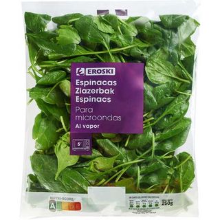Espinaca Micro Eroski, Bolsa 300 G (19834696)