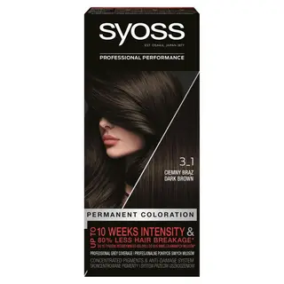 Syoss Farba do włosów Ciemny Brąz 3_1 1 szt.