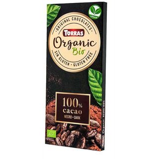 Torras chocolate negro 100% eco 100 g