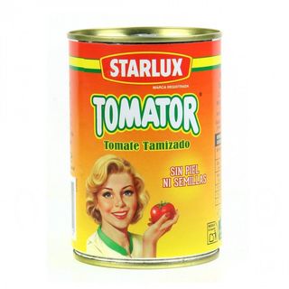 Tomate Tamizado Natural Tomator Starlux 410 Gr.