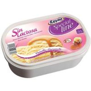 Helado De Vainilla Caramelo Sin Lactosa Royne Tarrina 470 G (22626923)
