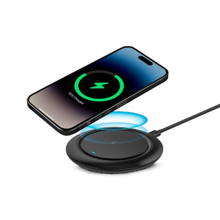 Base Inalámbrica Carga Rapida 15w Usb C Negro - Atbxcqi1501n