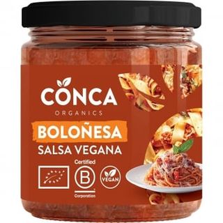 Salsa Vegana Sabor Boloñesa Ecológica Conca Tarro 185 G.