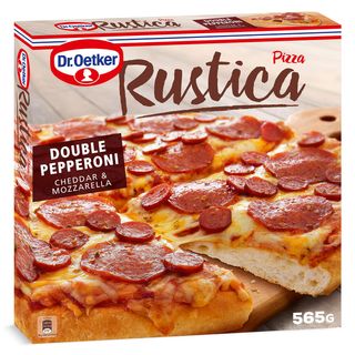 Pizza Rustica Doble Pepperoni Dr. Oetker Ristorante 565 G