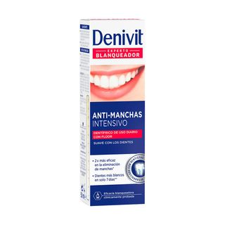 Dentífrico Anti-Manchas Intensivo 50Ml De Denivit (74728)