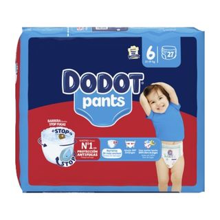 Dodot Pants Fraldas T6 +15kg 27un