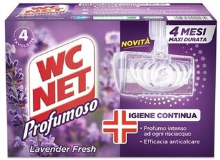 WC NET TAVOLETTE WC LAVANDA 4 PEZZI EXP7635