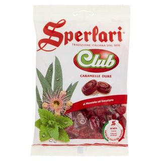 Sperlari Club Caramelle Dure Al Mentolo Ed Eucalipto 200 G - 003947