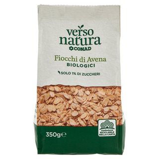 CONAD VERSO NATURA Fiocchi di Avena Biologici 350 g - 8003170055797