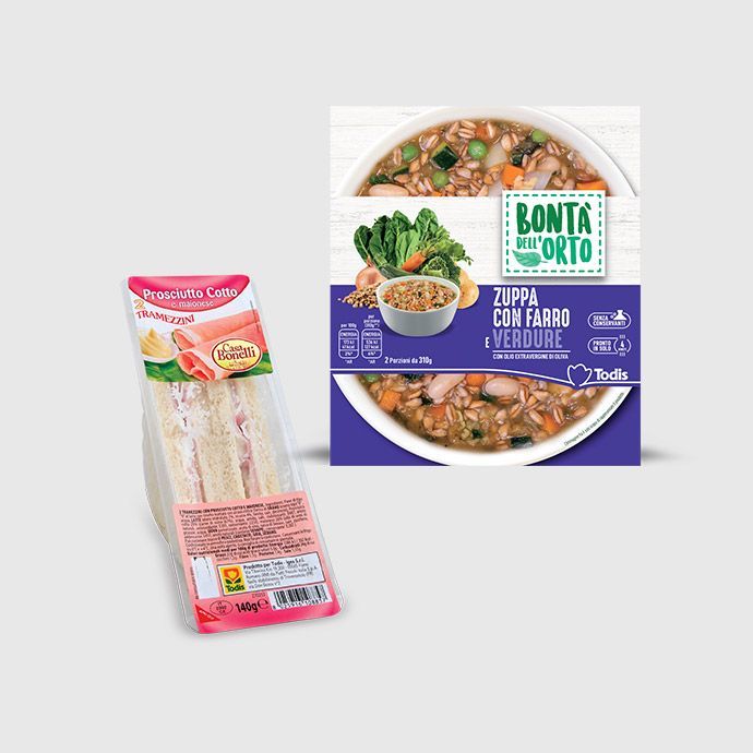 Primi piatti e tramezzini