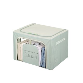 Scatola armadio 50x40x33cm doppia cerniera e scritta - verde