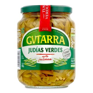 Judías Verdes Cortadas En Tiras Gvtarra 350 G
