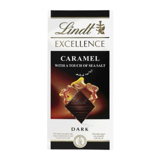 Lindt Tablete Chocolate Caramelo Salgado 100g
