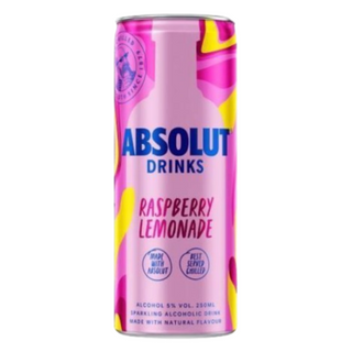 Absolut Raspberry Lemonade Lata 250ml