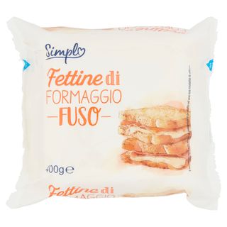 Simpl Fettine di Formaggio Fuso 400 g