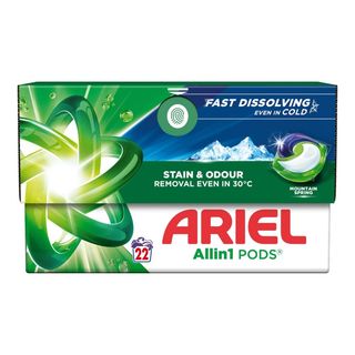 Ariel Allin1 Pods Kapsułki do prania Mountain Spring 22 szt