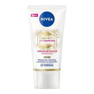 Crema De Manos Antimanchas Luminous 630 Nivea 50 Ml.