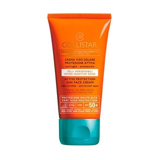 Collistar Crema Solar Para El Rostro Protección Activa Spf 50+