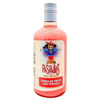 Crema De Fresa Con Tequila Paspallas 70 Cl