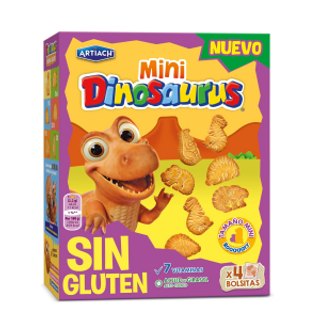 Galletas Dinosaurius 160g S/gl Artiach